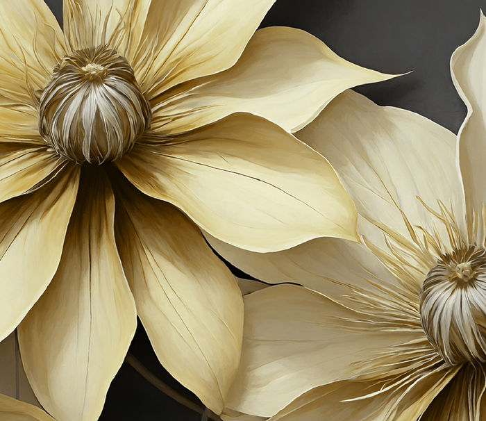 Mural - Camille Yellow (Per Sqm)