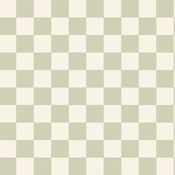 Checks - Almond Green