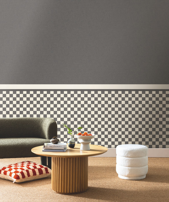 Checks - Faded Black