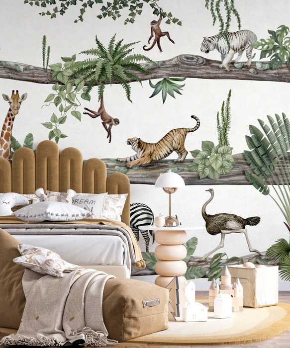 Mural - Amazing Animals (Per Sqm)