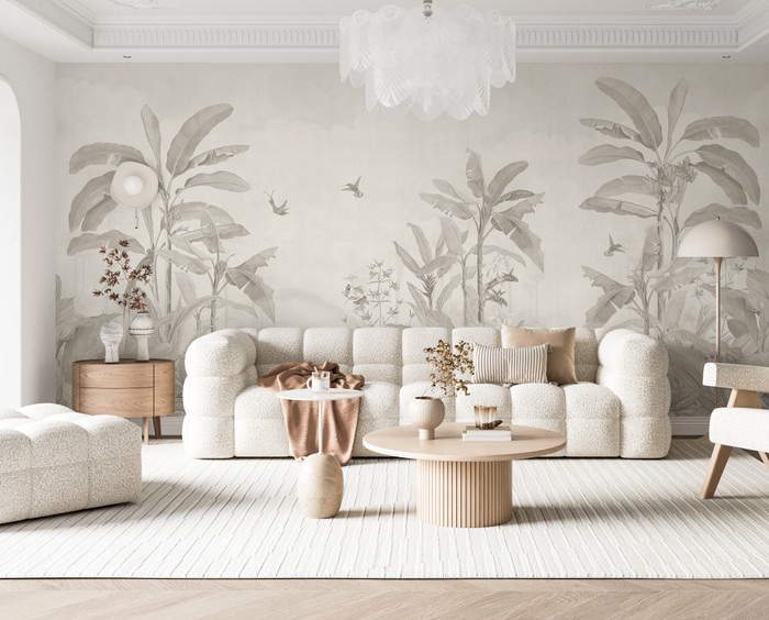 Mural - Borneo Vintage Sepia (Per Sqm)