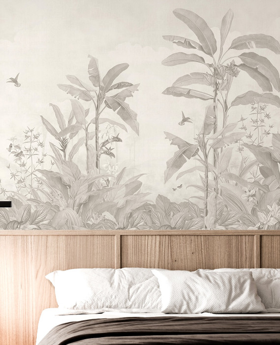 Mural - Borneo Vintage Sepia (Per Sqm)