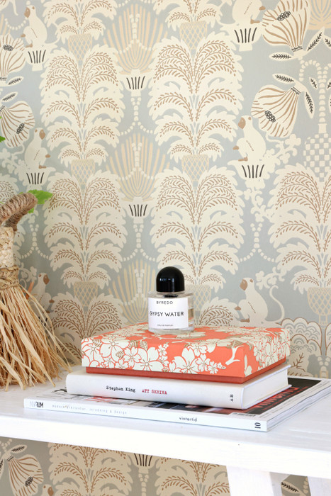 Hello Monkey - Pale Sage Green