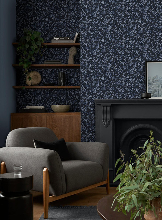 Archivist’s Leaf - Navy