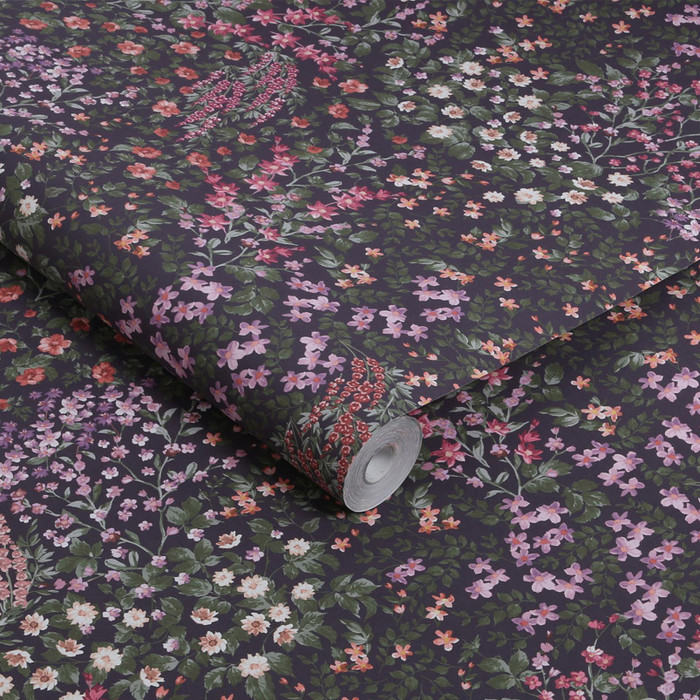 Painterly Flora - Purple