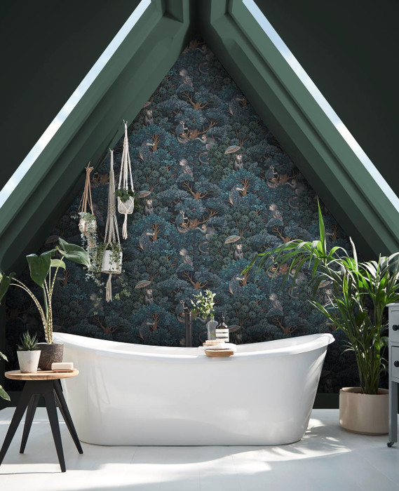 Treetop Troop - Navy / Teal