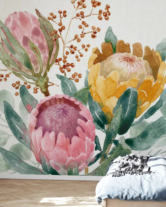 Mural - Petal Passion (Per Sqm)