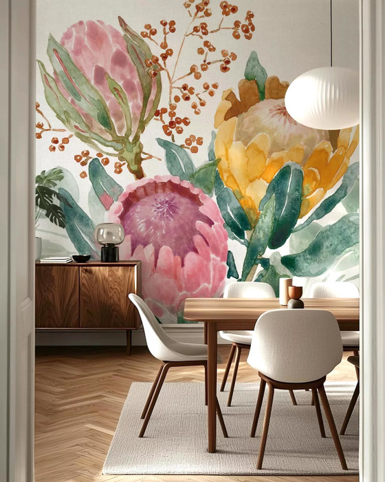 Mural - Petal Passion (Per Sqm)