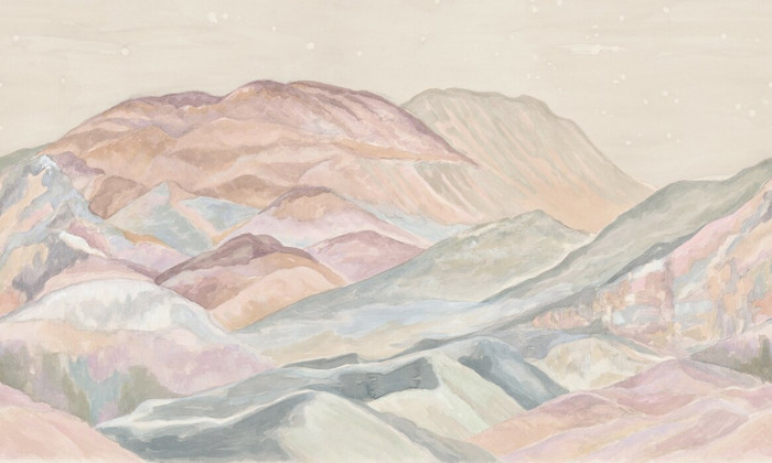Mural - Foothills Pastel Dreams (Per Sqm)