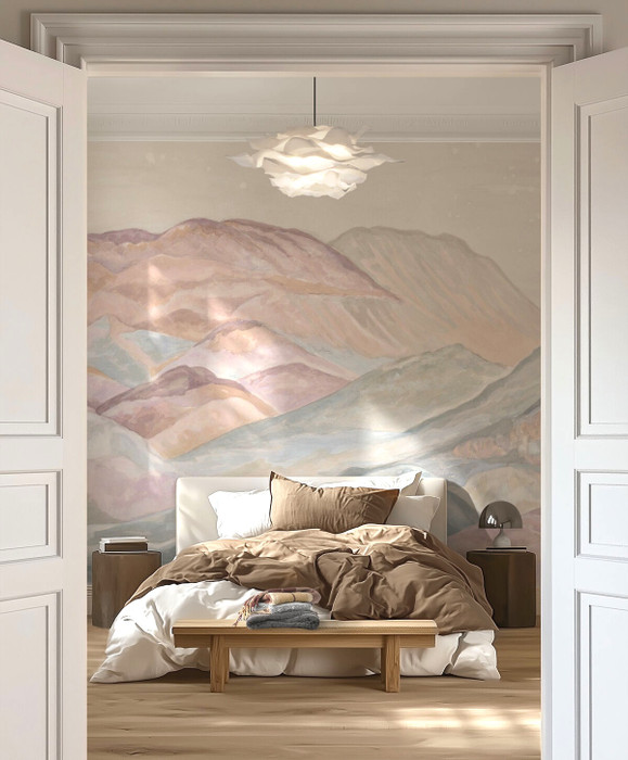 Mural - Foothills Pastel Dreams (Per Sqm)