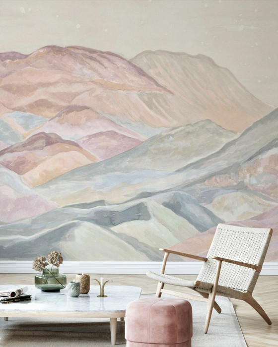 Mural - Foothills Pastel Dreams (Per Sqm)