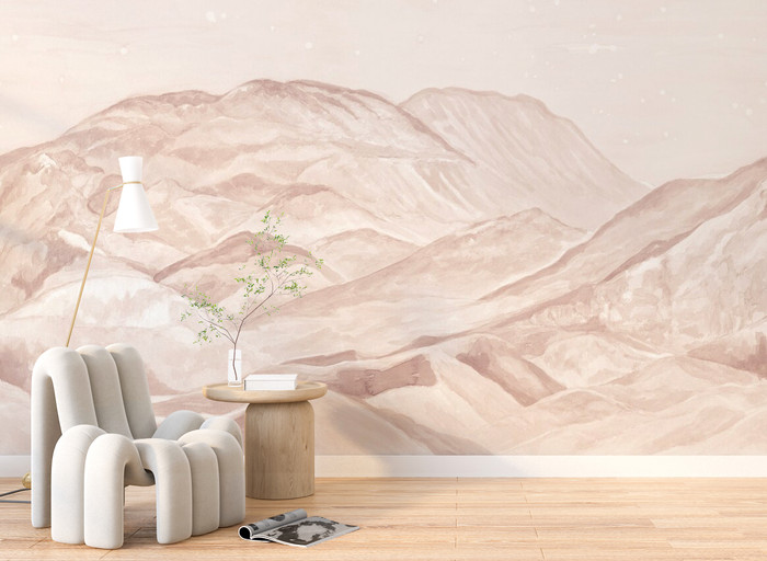 Mural - Foothills Pale Terra (Per Sqm)