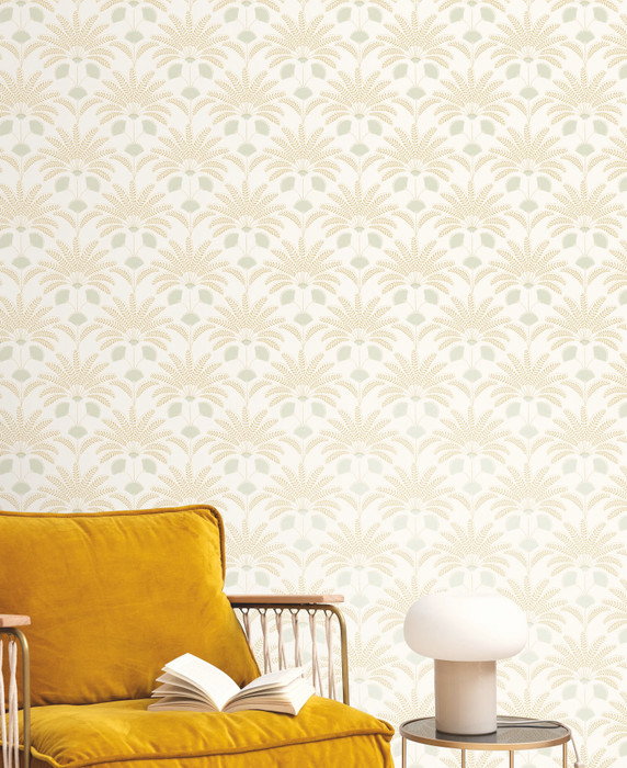 Gisele - Ivory / Green