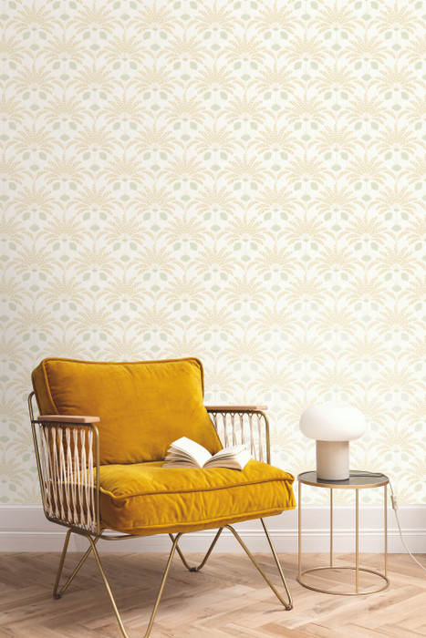 Gisele - Ivory / Green