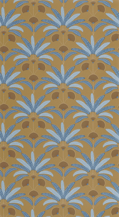 Gisele - Indigo / Mustard