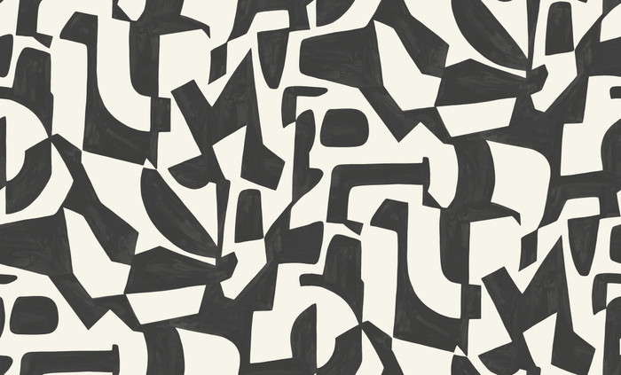 Broken Pattern - Monochrome