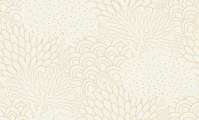 Bloom Reverie - White / Gold
