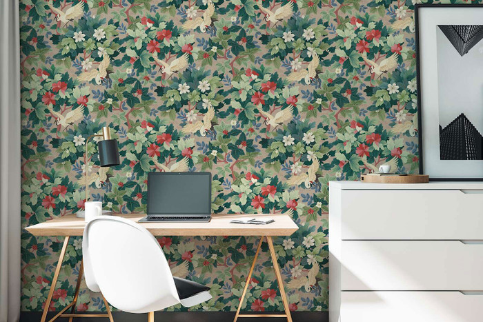 Birdsong - Green / Multi