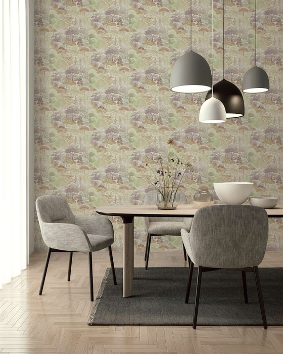 Pastel Woodland - Green