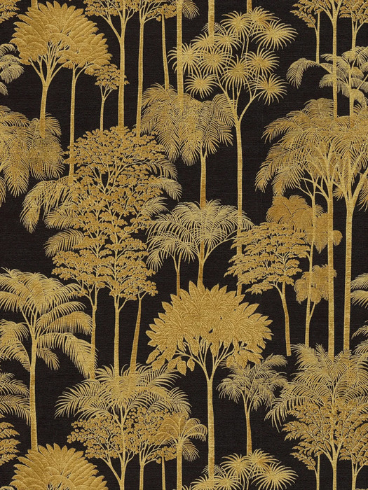 Palm Sanctuary - Black / Gold