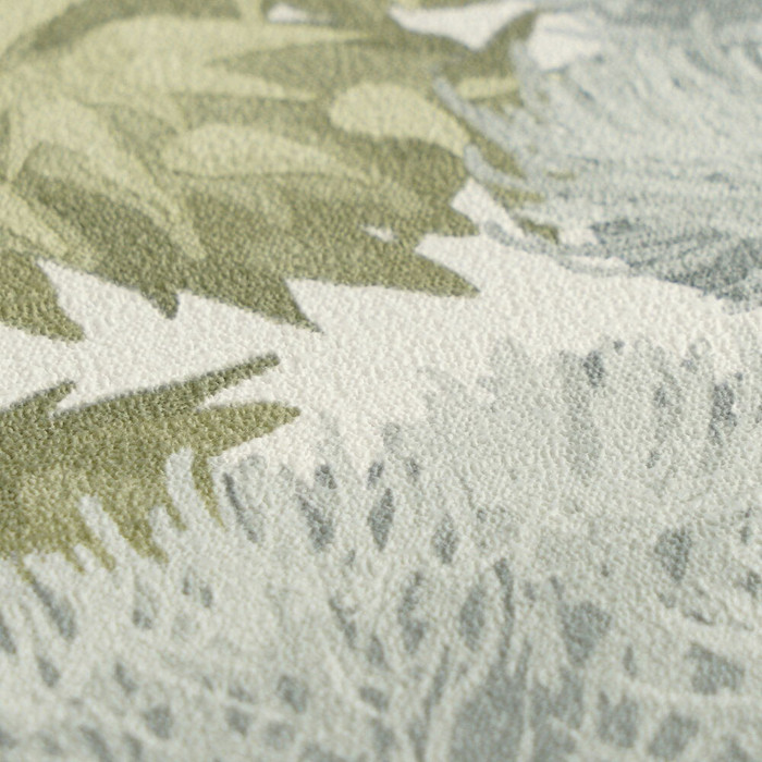 Tropical Solace - Cream / Green