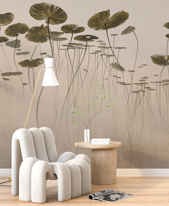 Mural - Slow Moving Taupe (Per Sqm)