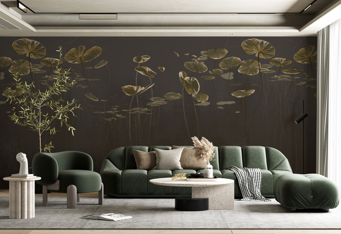 Mural - Slow Moving Charcoal (Per Sqm)