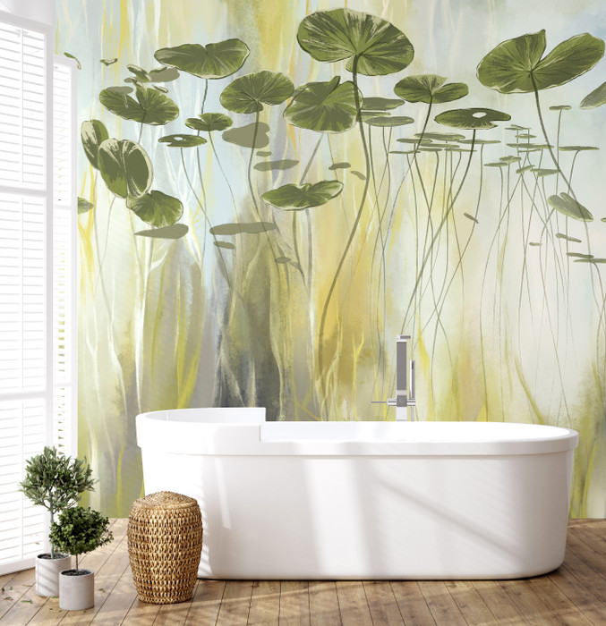 Mural - Slow Moving Yellow (Per Sqm)