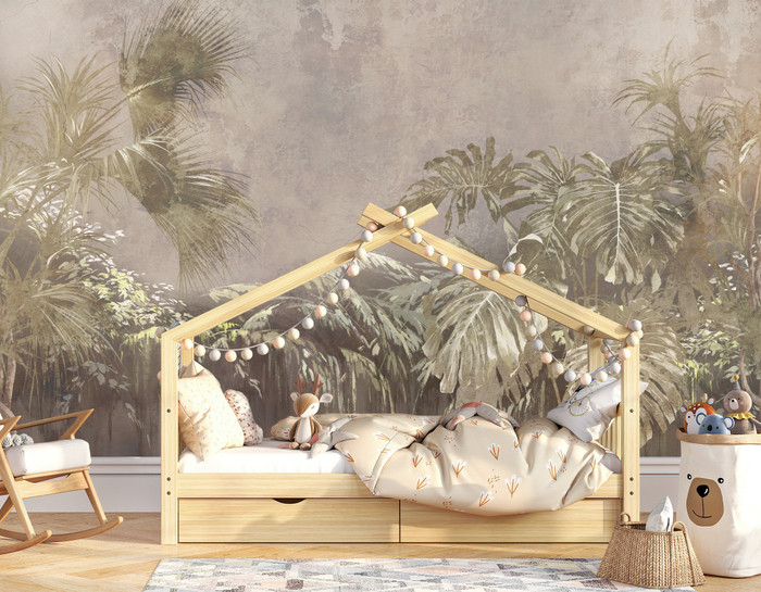 Mural - Tropical Mist Ironside (Per Sqm)