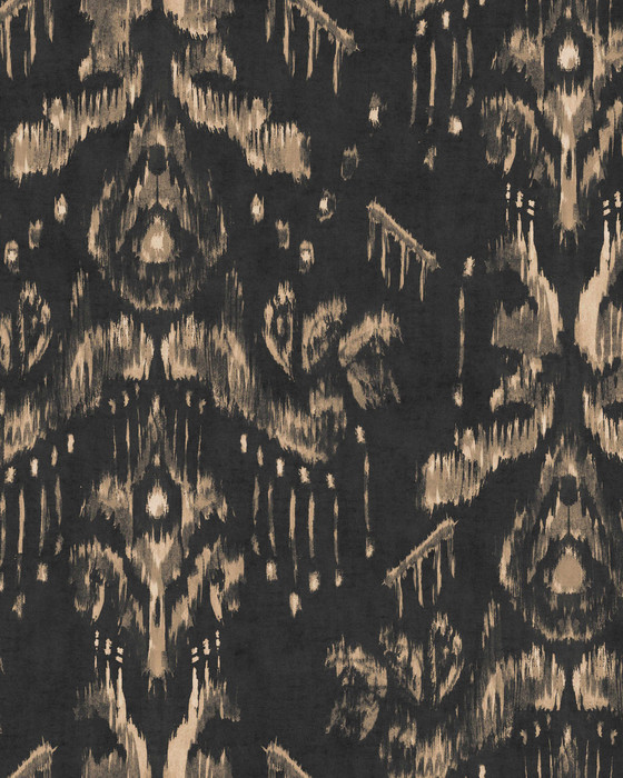 Ancestral Ikat - Anthracite