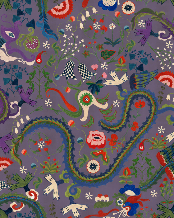 Dragon Flower - Purple