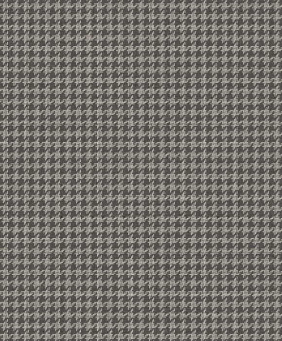 Houndstooth - Charcoal Black