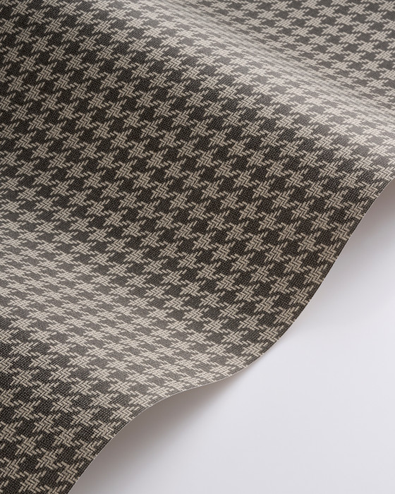 Houndstooth - Charcoal Black