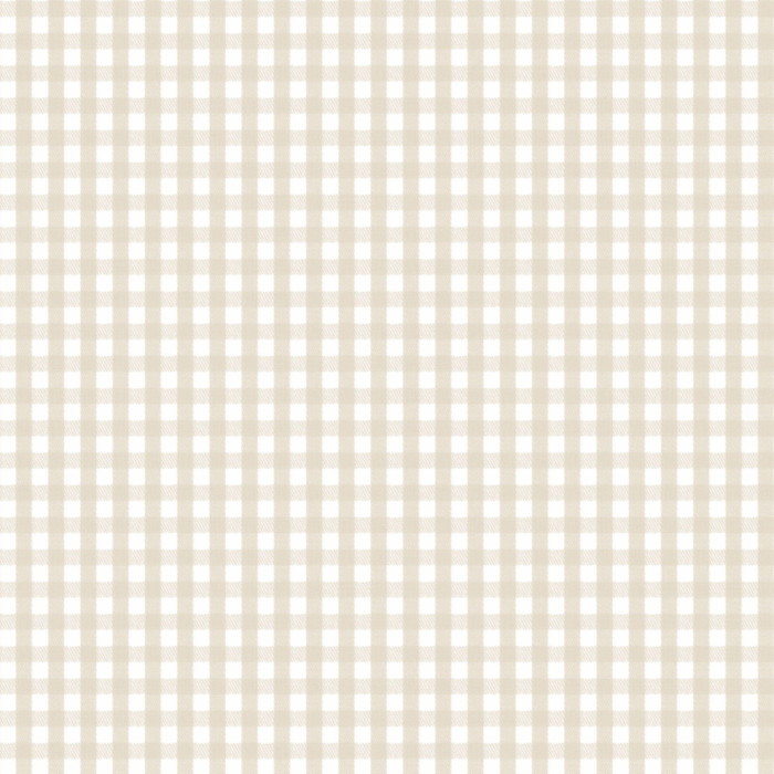 Gingham Charm - Sand Beige
