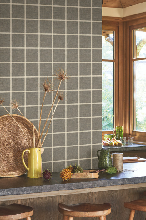 Smooth Grid - Charcoal