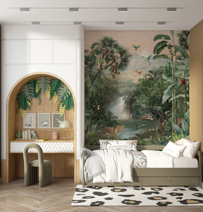 Mural - Max Tropical Pink (Per Sqm)