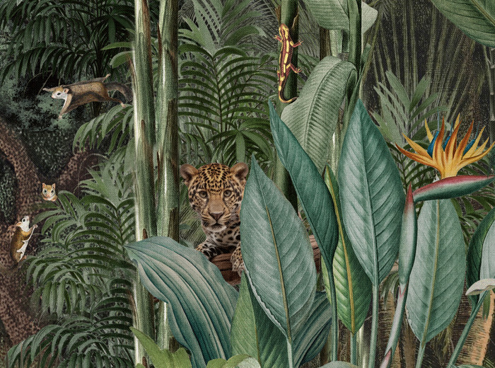 Mural - Max Tropical Blue (Per Sqm)