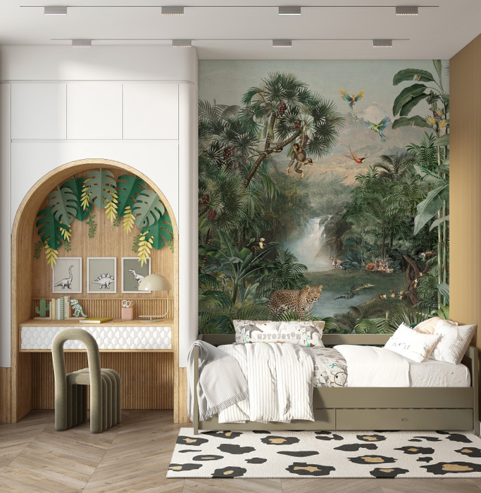 Mural - Max Tropical Blue (Per Sqm)