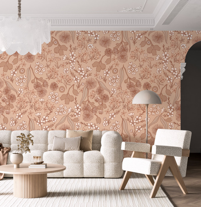 Mural - Terra Floral (Per Sqm)