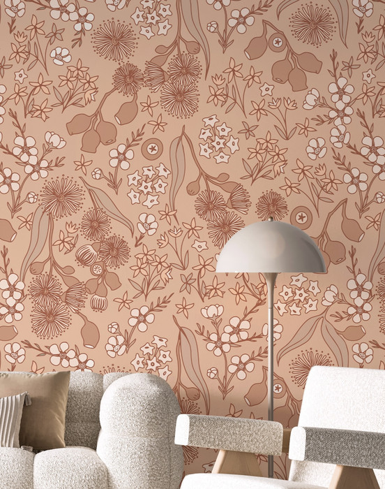 Mural - Terra Floral (Per Sqm)