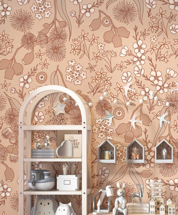 Mural - Terra Floral (Per Sqm)