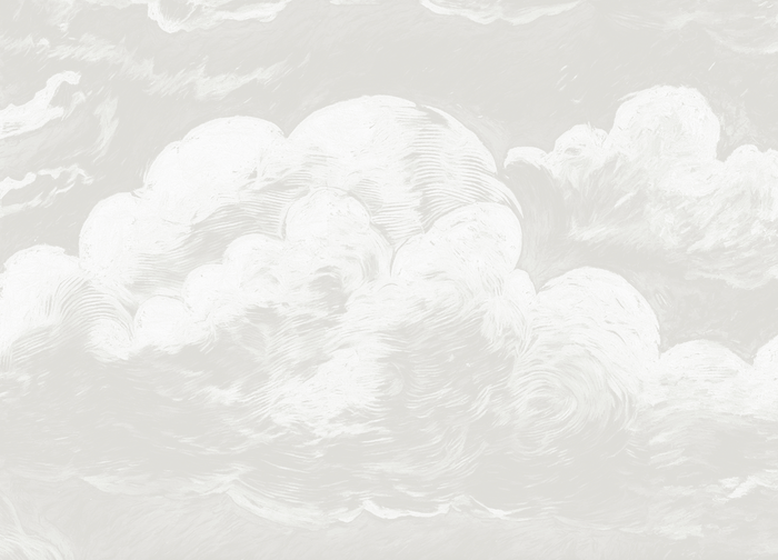 Mural - Cloud Relief Grey (Per Sqm)