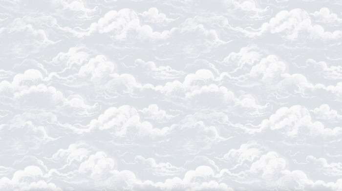 Mural - Cloud Relief Soft Blue (Per Sqm)