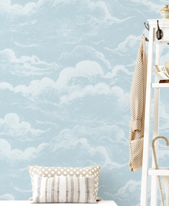 Mural - Cloud Relief Blue (Per Sqm)