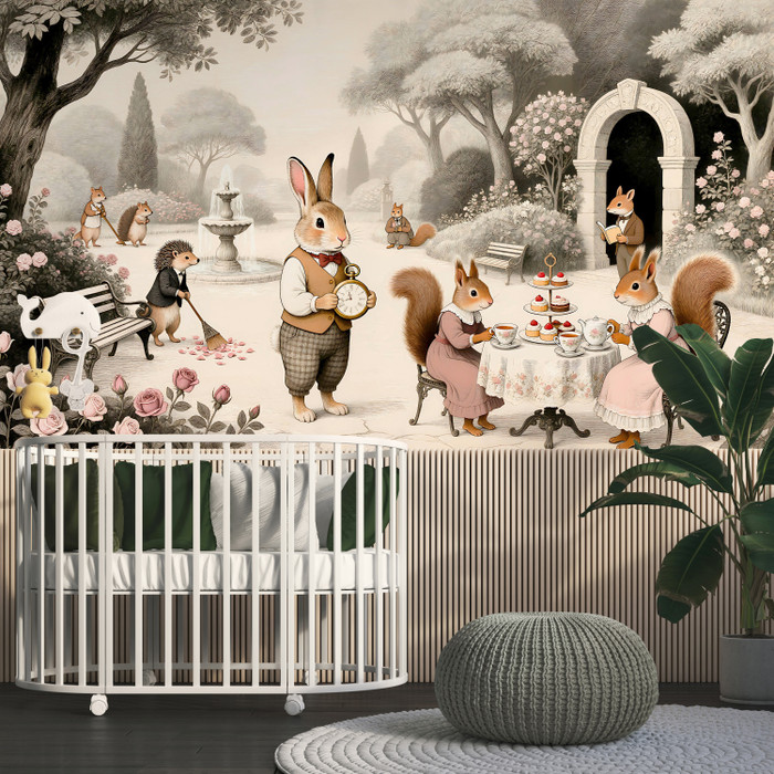 Mural - Sweet Tea Party (Per Sqm)