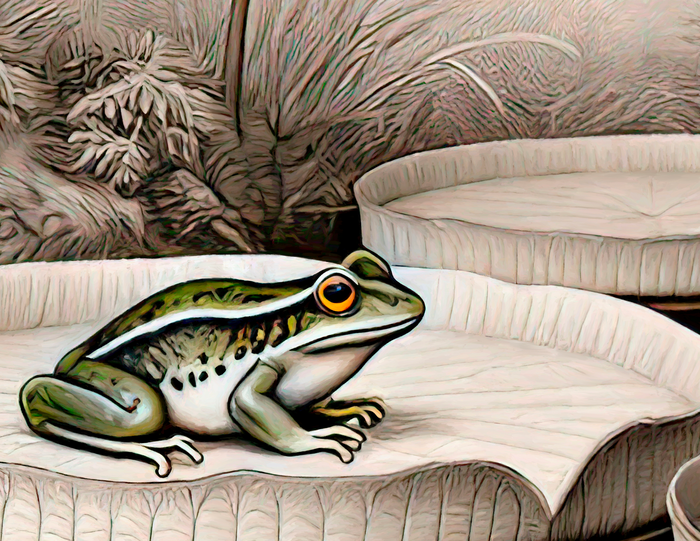 Mural - Pond Life (Per Sqm)