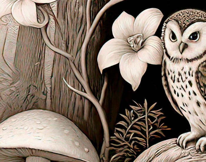 Mural - Pond Life (Per Sqm)