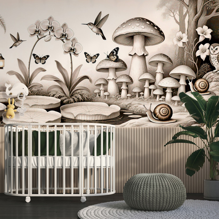 Mural - Pond Life (Per Sqm)