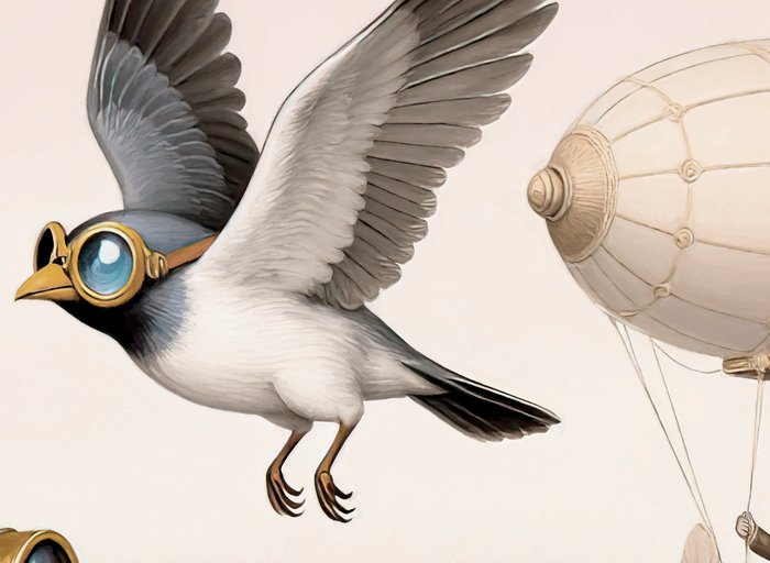 Mural - Skyward Squadron (Per Sqm)