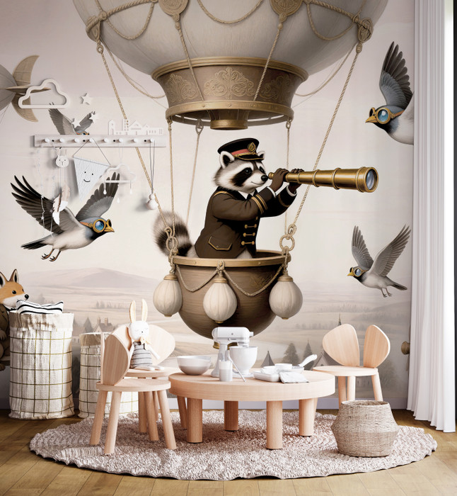 Mural - Skyward Squadron (Per Sqm)